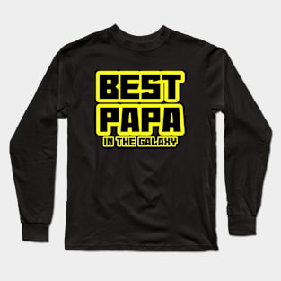 Best Papa Long Sleeve T-Shirt